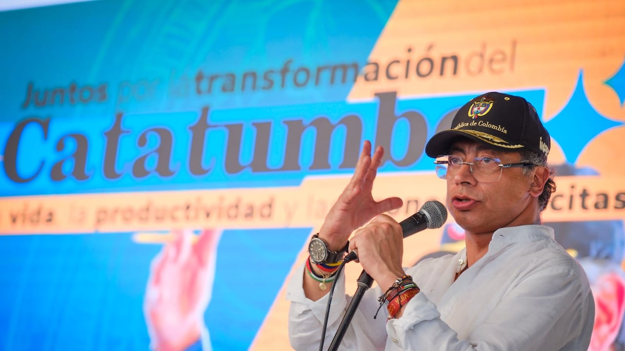 Petro se refirió sobre el excanciller desde el Catatumbo.
